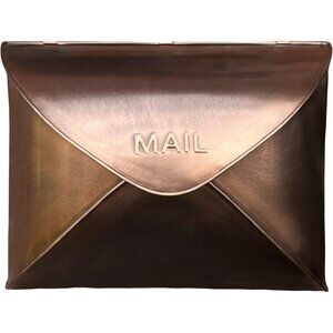 *NEW* Wall Mount Envelope Style Mailbox for Outside 12.5 x 5 x 10 inch Copper